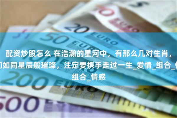 配资炒股怎么 在浩瀚的星河中，有那么几对生肖，它们如同星辰般璀璨，注定要携手走过一生_爱情_组合_情感