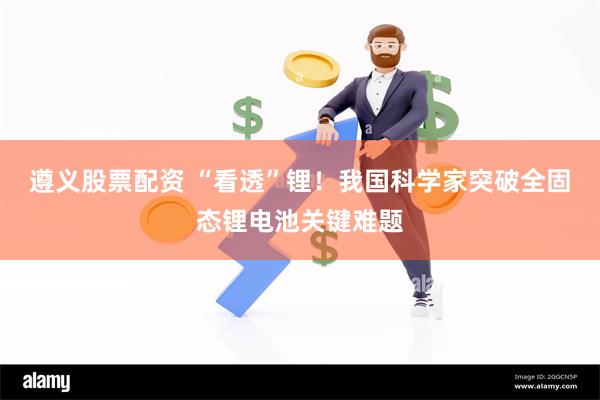 遵义股票配资 “看透”锂！我国科学家突破全固态锂电池关键难题