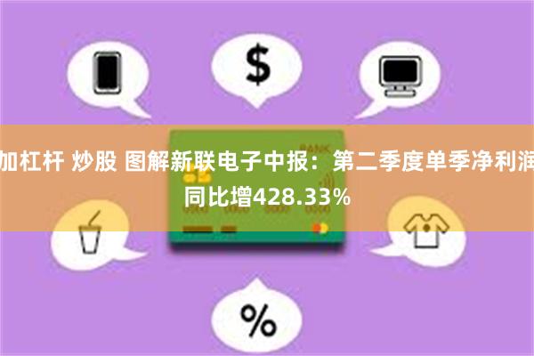 加杠杆 炒股 图解新联电子中报：第二季度单季净利润同比增428.33%