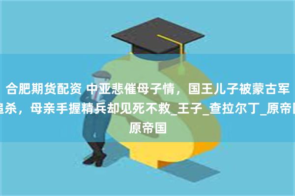 合肥期货配资 中亚悲催母子情，国王儿子被蒙古军追杀，母亲手握精兵却见死不救_王子_查拉尔丁_原帝国
