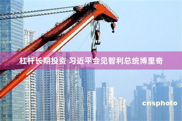 杠杆长期投资 习近平会见智利总统博里奇
